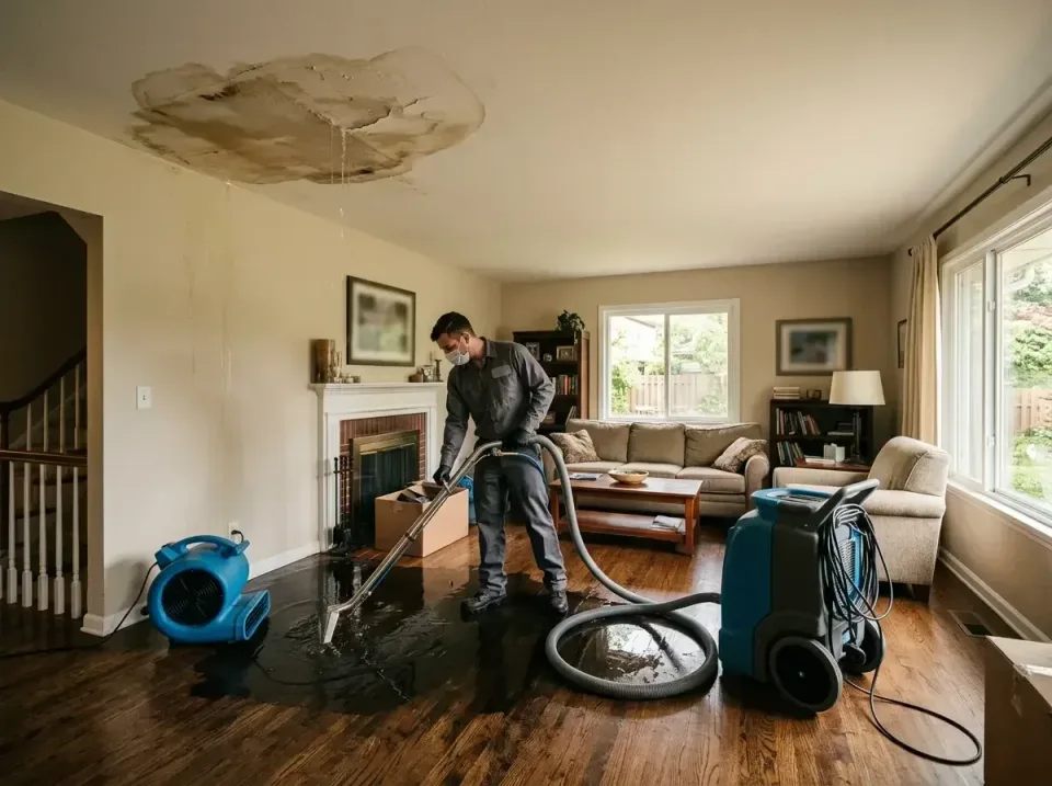 attic-pipe-burst-ceiling-drip-008 — frequently asked questions, Water Damage Restoration & Carpet Care in South Brooksville,…